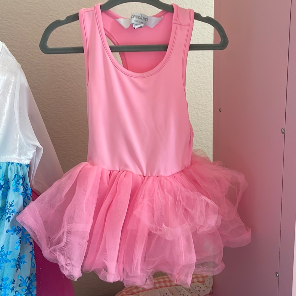 I Love Plum TuTu dress